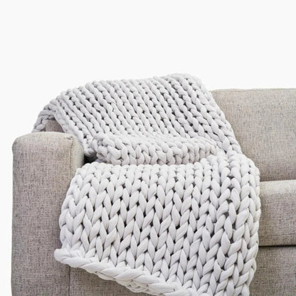 CozyKnit Weighted Blanket